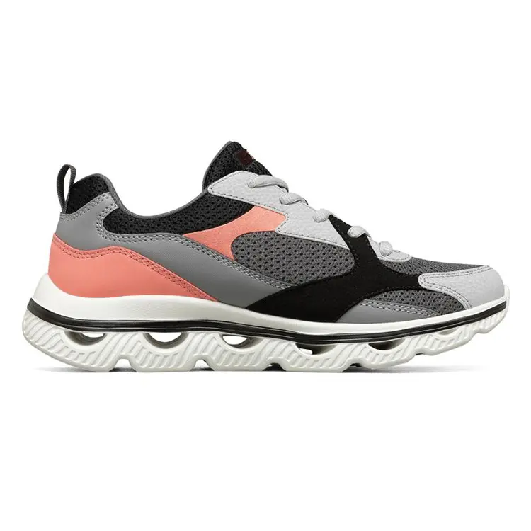 Wholesale New Design Custom Brand Fashion Breathable Mesh Upper Women Sports Shoes Sneakers Men