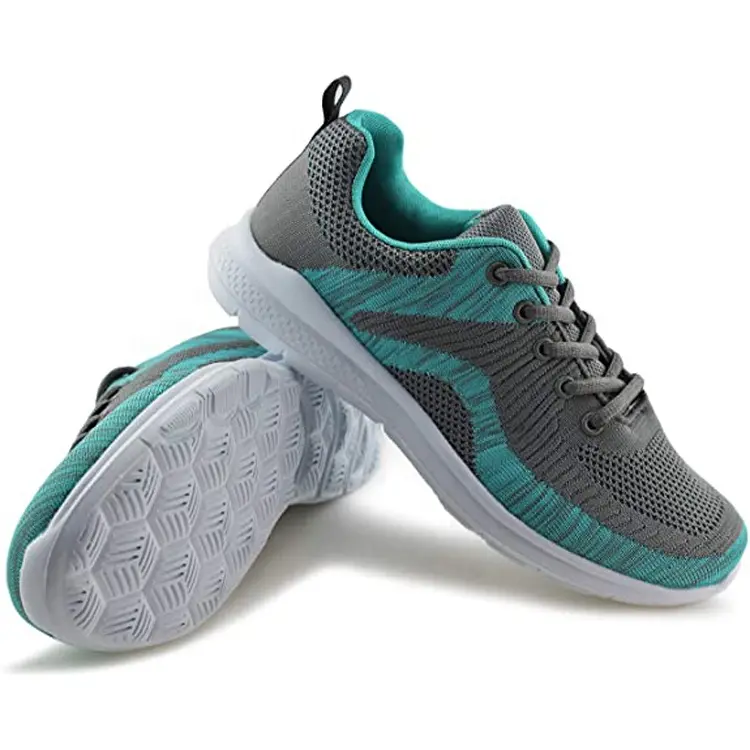 China Lace-up Fashion Trend Lightweight Breathable Casual Sport Running Shoes For Women